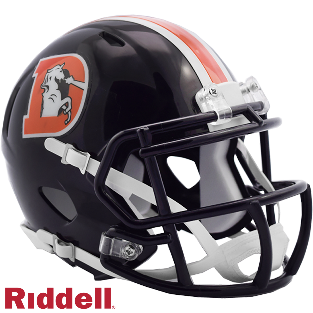 Denver Broncos Helmet Riddell Replica Mini Speed Style Color Rush