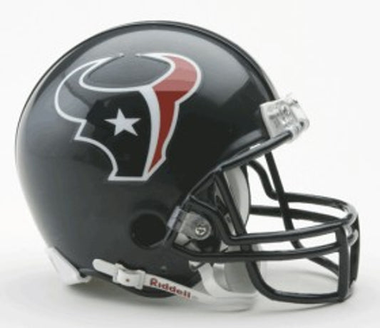 Houston Texans Replica Mini Helmet w/ Z2B Face Mask