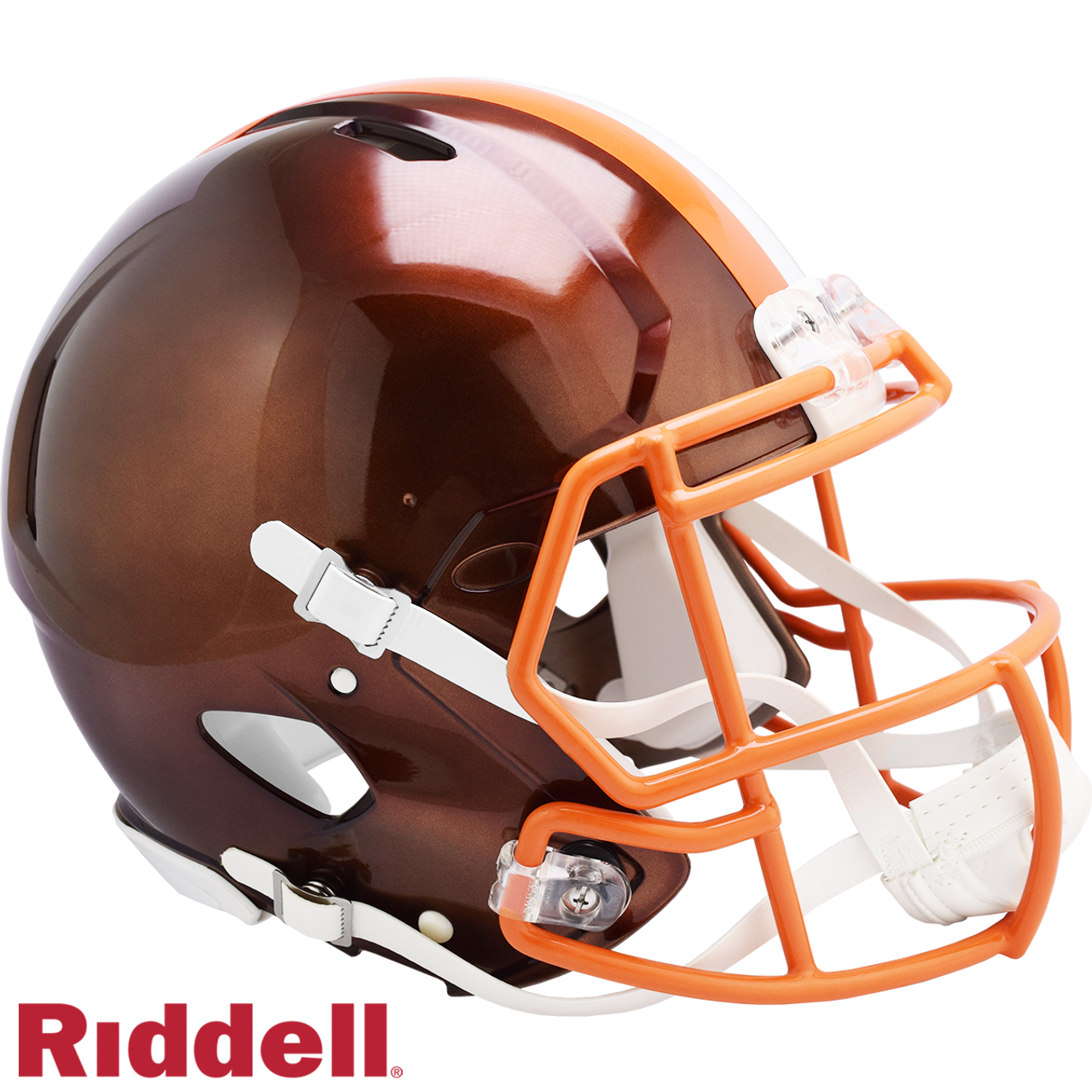 Cleveland Browns Helmet Riddell Authentic Full Size Speed Style FLASH Alternate