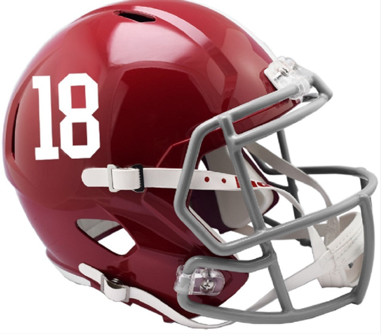 Alabama Crimson Tide Helmet Riddell Replica Full Size Speed Style #18