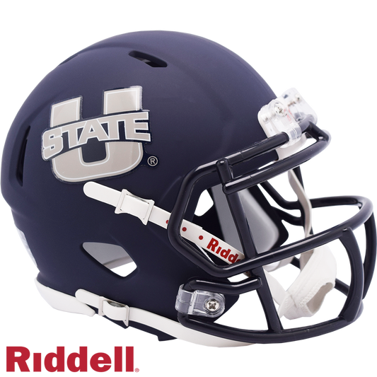Utah State Aggies Helmet Riddell Replica Mini Speed Style