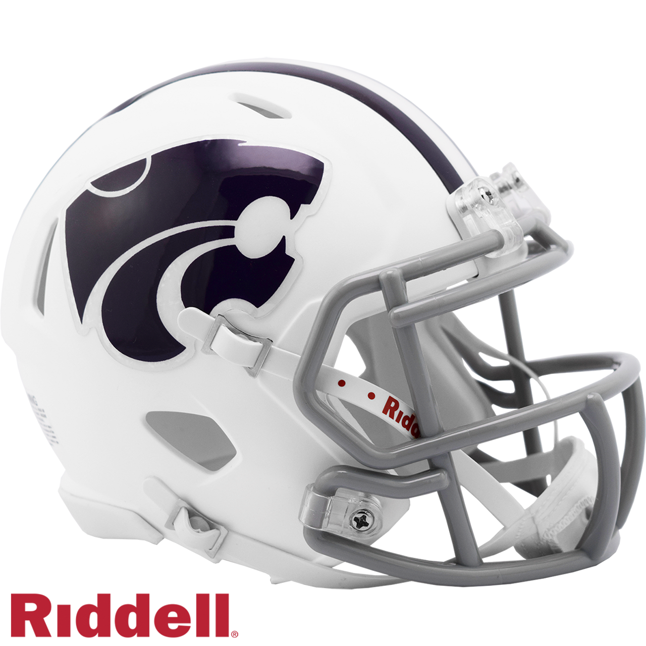 Kansas State Wildcats Helmet Riddell Replica Mini Speed Style