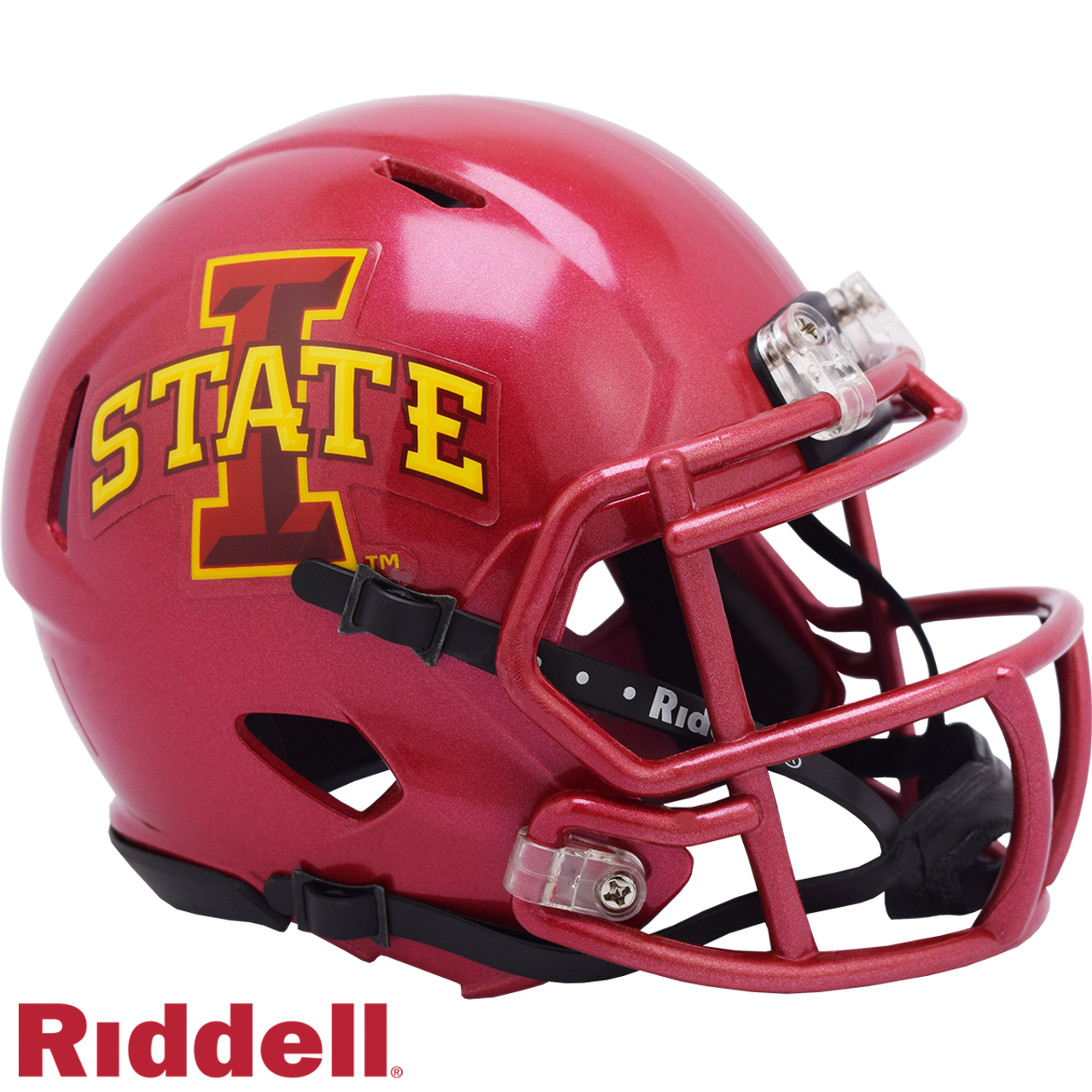 Iowa State Cyclones Helmet Riddell Replica Mini Speed Style Cardinal