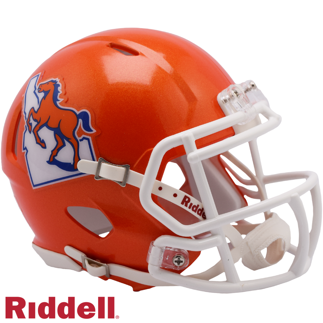 Boise State Broncos Helmet Riddell Replica Mini Speed Style Throwback