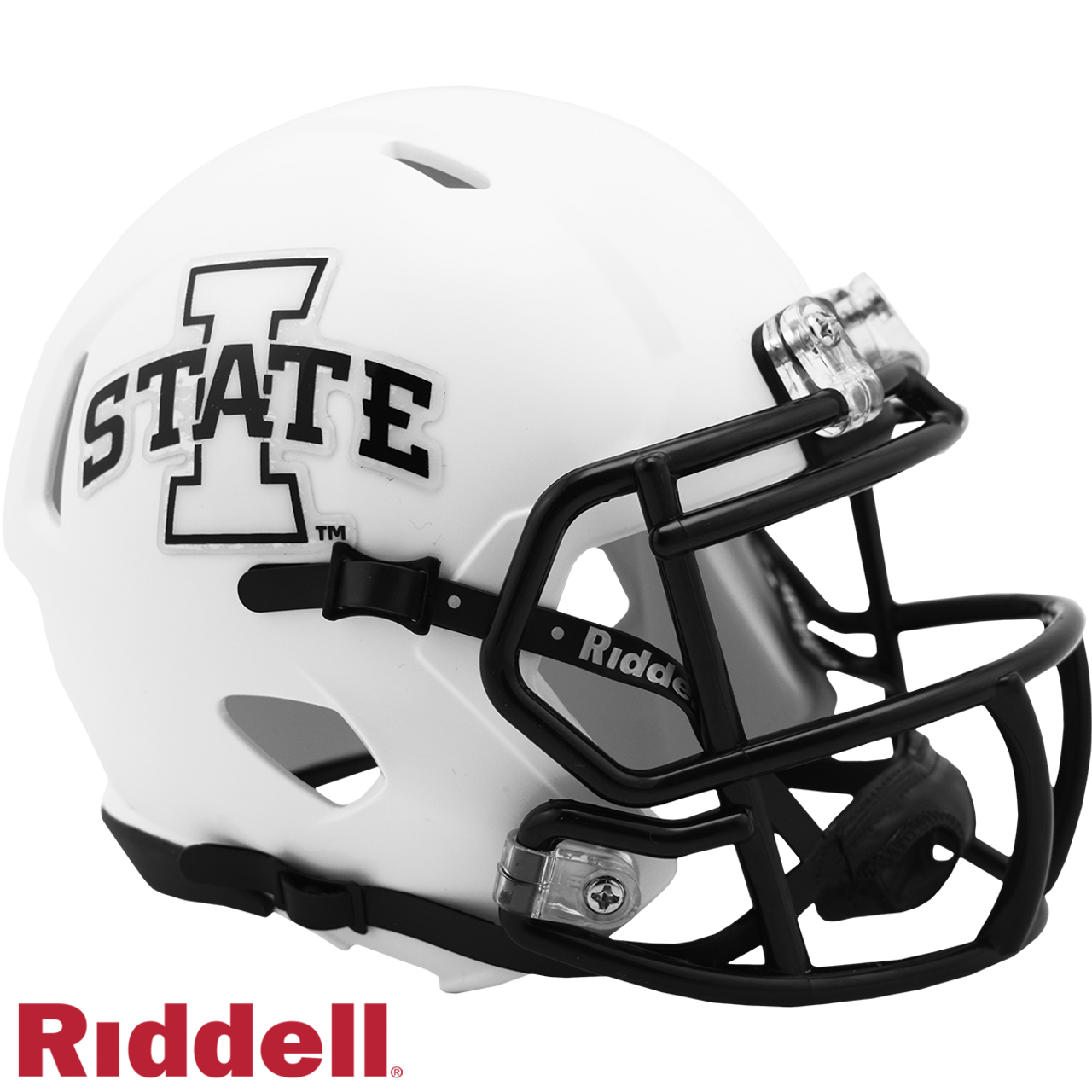 Iowa State Cyclones Helmet Riddell Replica Mini Speed Style White