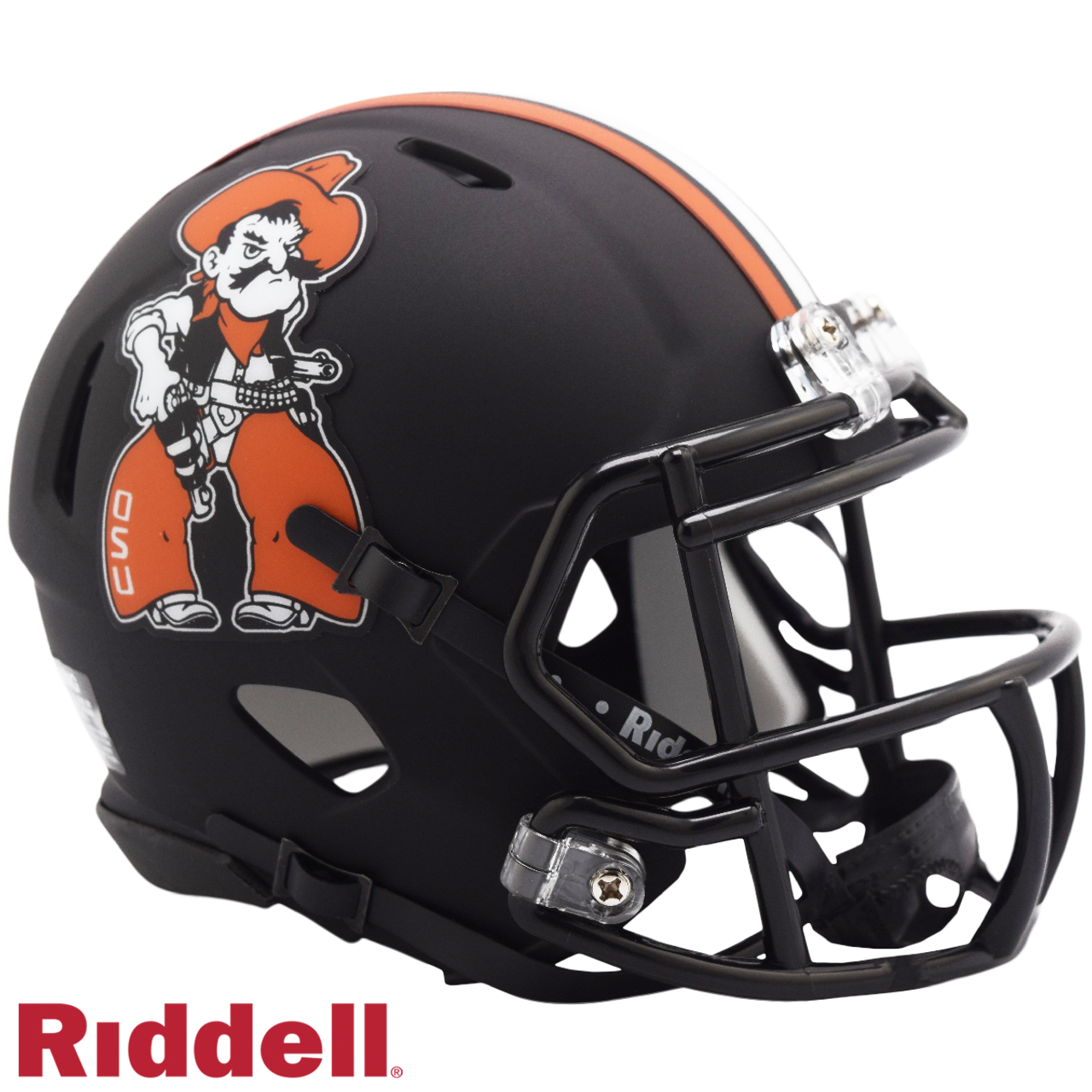 Oklahoma State Cowboys Helmet Riddell Replica Mini Speed Style Pistol Pete