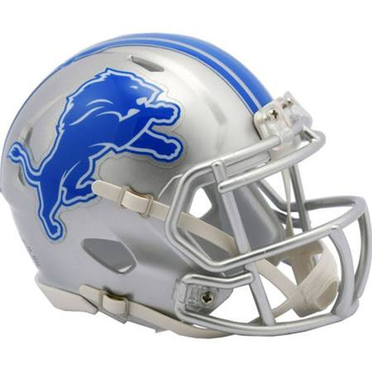 Detroit Lions Helmet Riddell Replica Mini Speed Style 2017-2023 Throwback