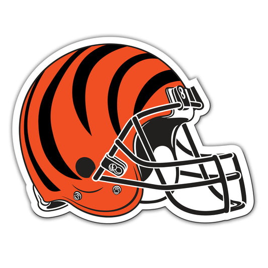 Cincinnati Bengals Magnet Car Style 8 Inch Helmet Design CO