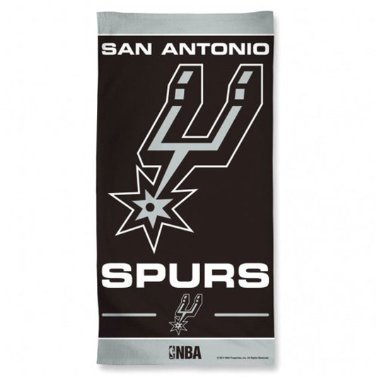 San Antonio Spurs Towel 30x60 Beach Style