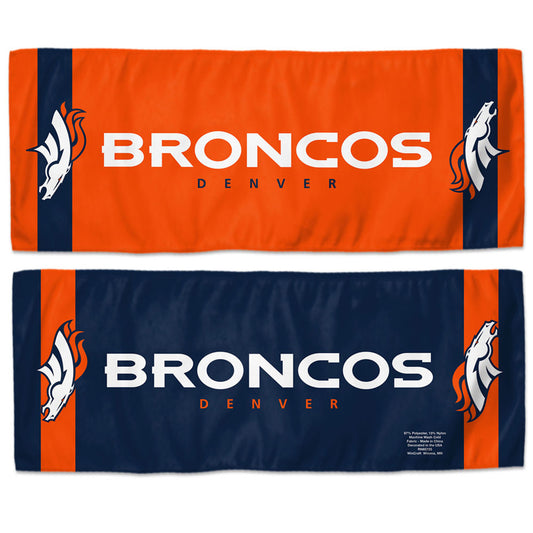 Denver Broncos Cooling Towel 12x30