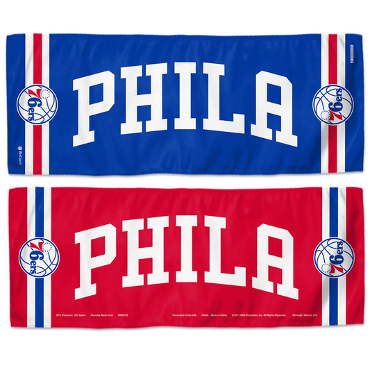 Philadelphia 76ers Cooling Towel 12x30