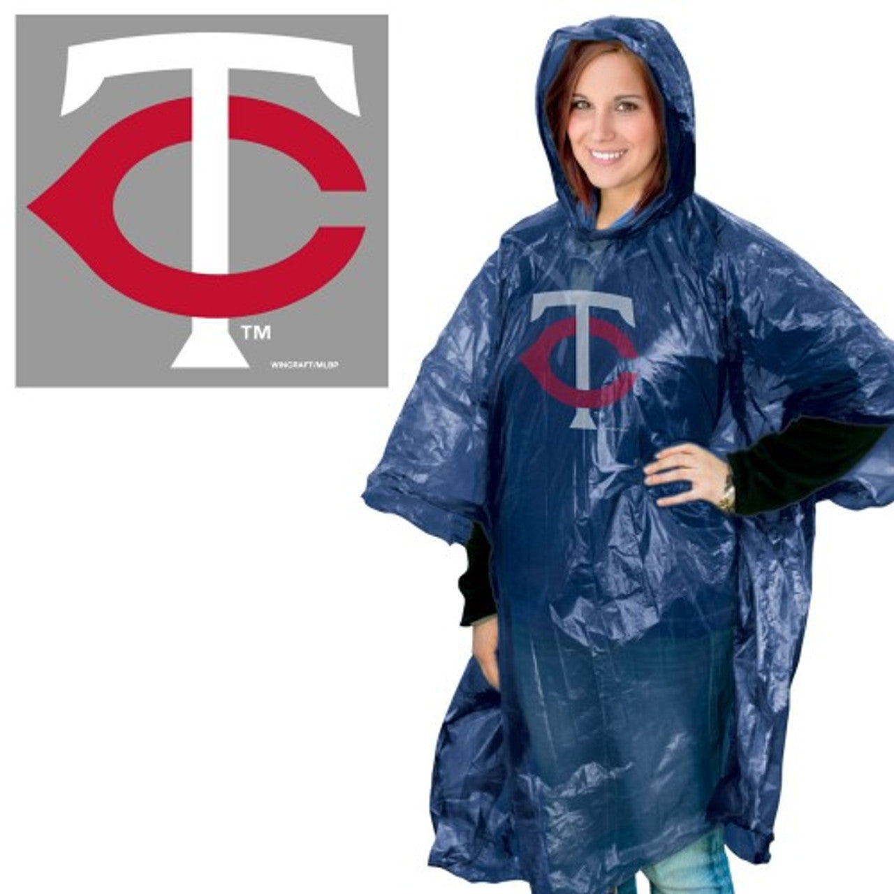 Minnesota Twins Rain Poncho