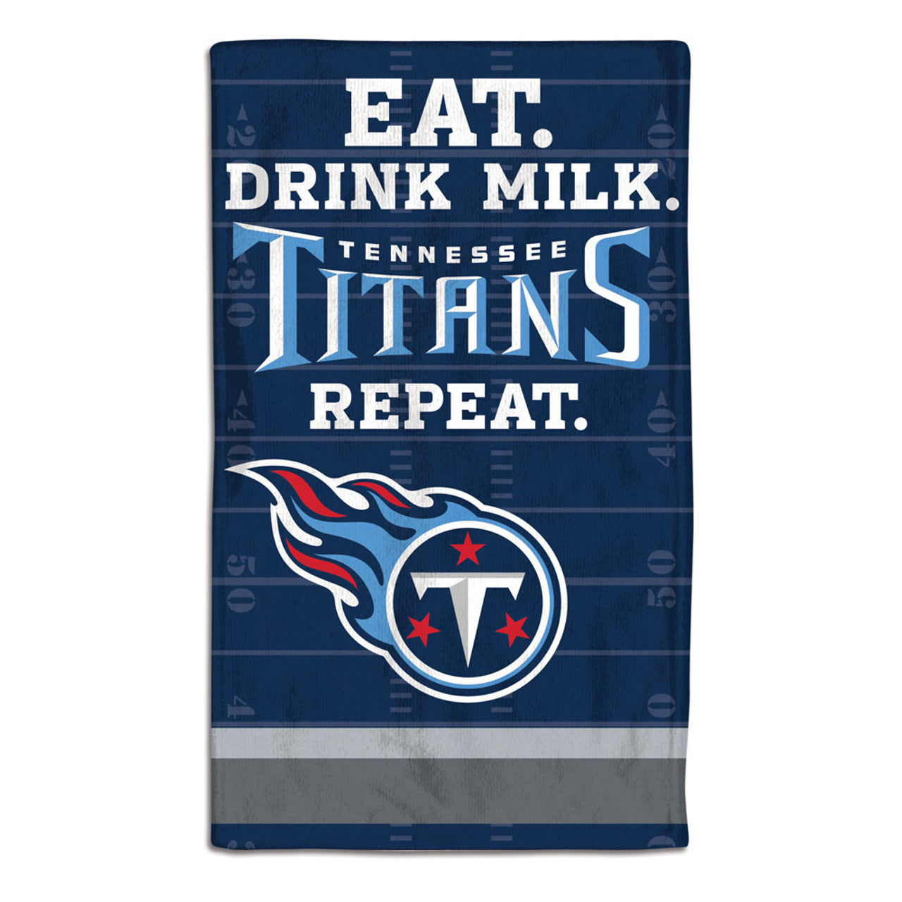 Tennessee Titans Baby Burp Cloth 10x17