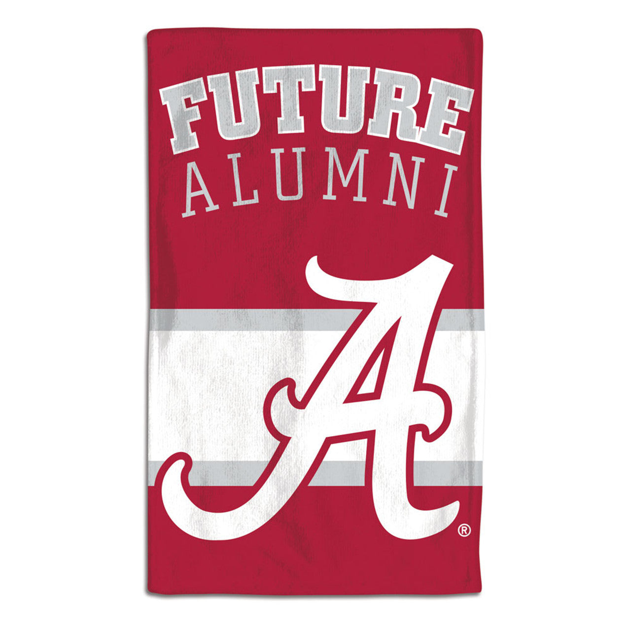 Alabama Crimson Tide Baby Burp Cloth 10x17