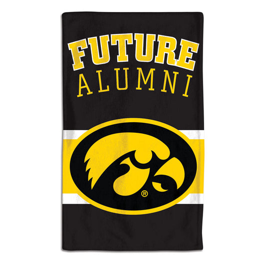 Iowa Hawkeyes Baby Burp Cloth 10x17