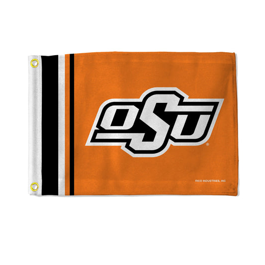 Oklahoma State Cowboys Flag 12x17 Striped Utility