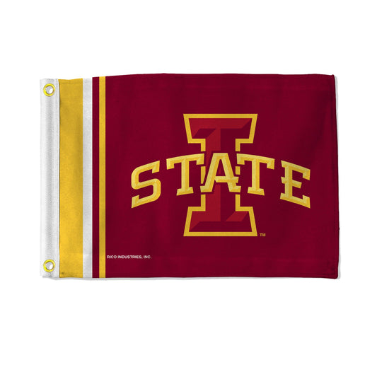 Iowa State Cyclones Flag 12x17 Striped Utility