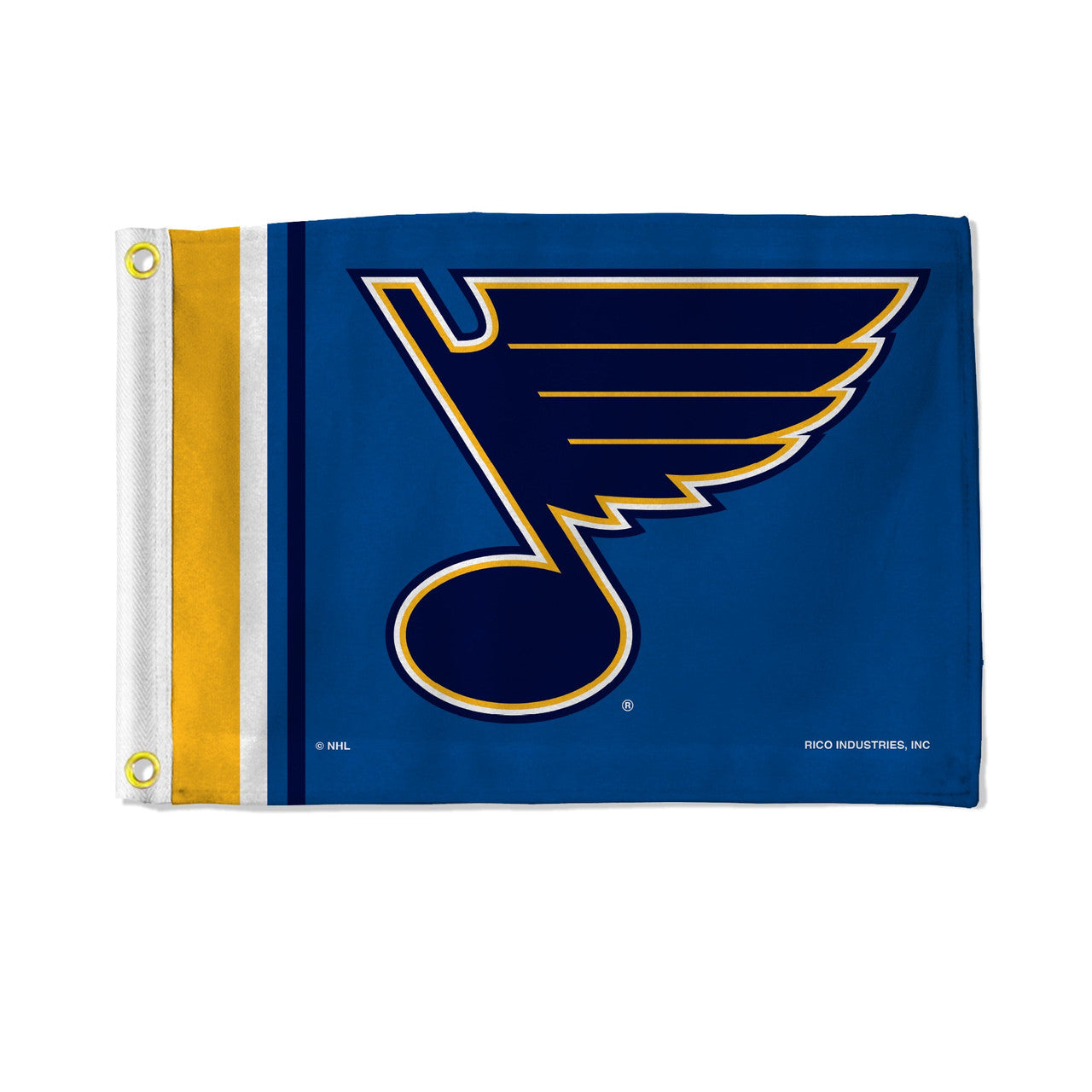 St. Louis Blues Flag 12x17 Striped Utility