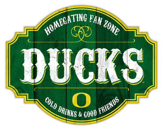 Oregon Ducks Sign Wood 12 Inch Homegating Tavern