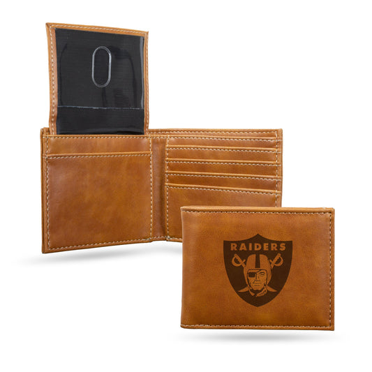 Las Vegas Raiders Wallet Billfold Laser Engraved