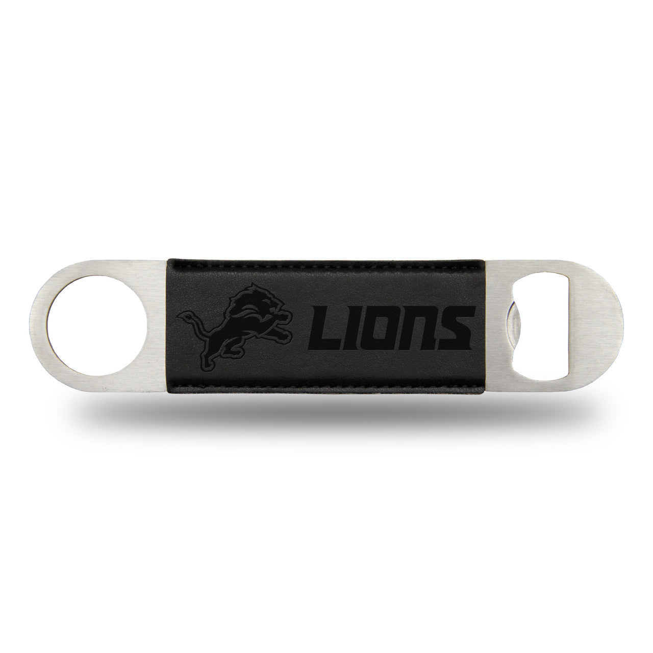 Detroit Lions Bar Blade Bottle Opener Laser Engraved