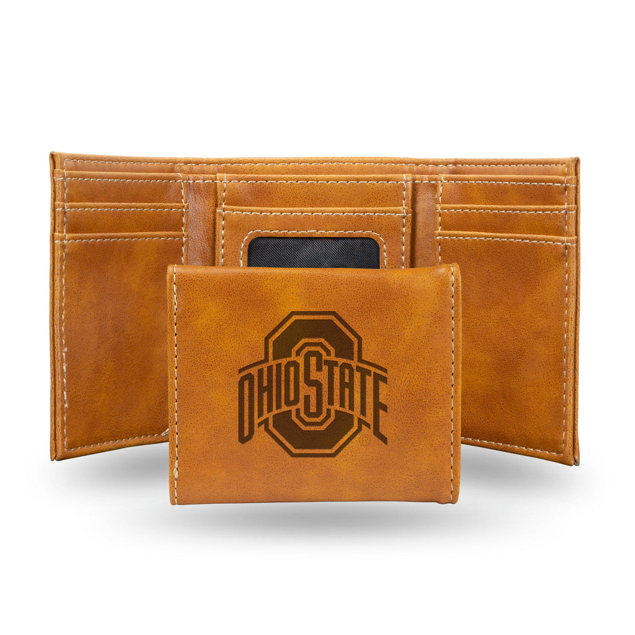 Ohio State Buckeyes Wallet Trifold Laser Engraved