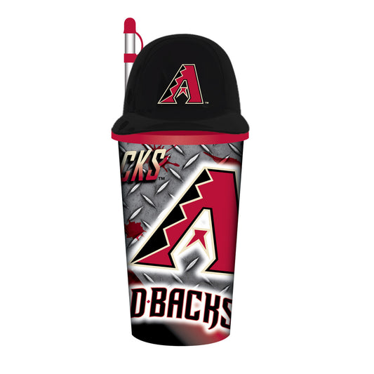 Arizona Diamondbacks Helmet Cup 32oz Plastic with Straw