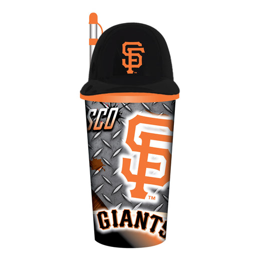 San Francisco Giants Helmet Cup 32oz Plastic with Straw