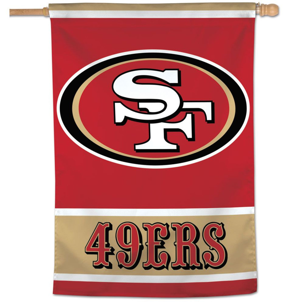 San Francisco 49ers Banner 28x40 Vertical