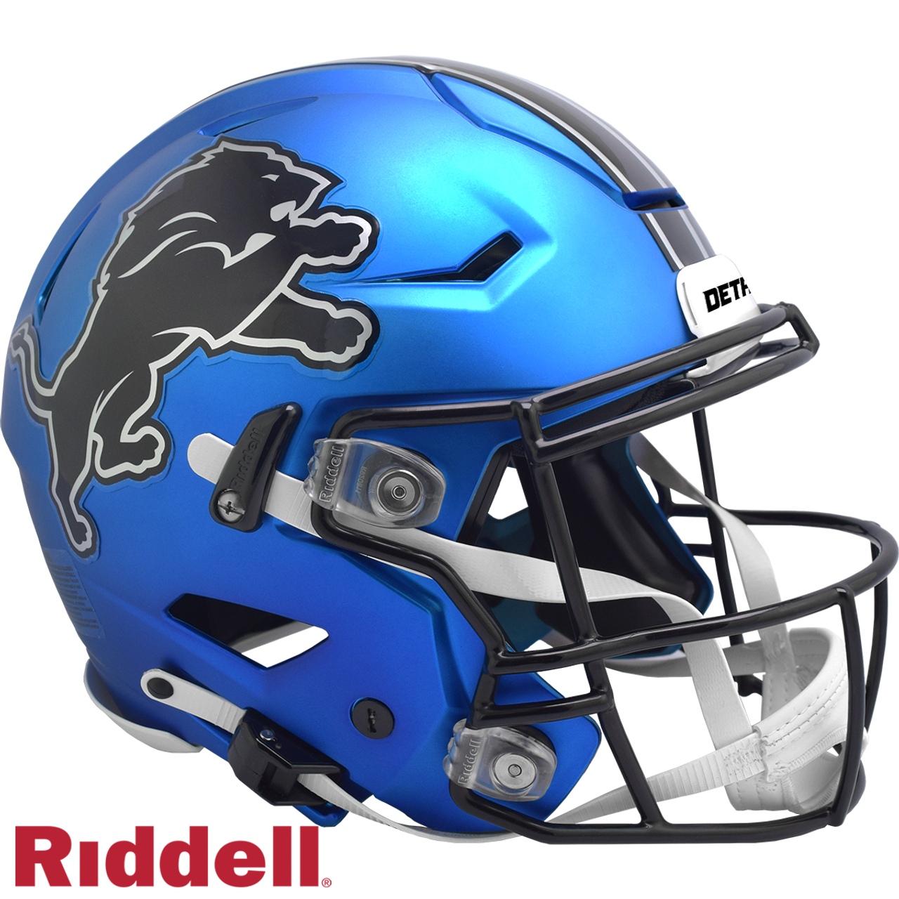 Detroit Lions Helmet Riddell Authentic Full Size SpeedFlex Style On-Field Alternate 2024