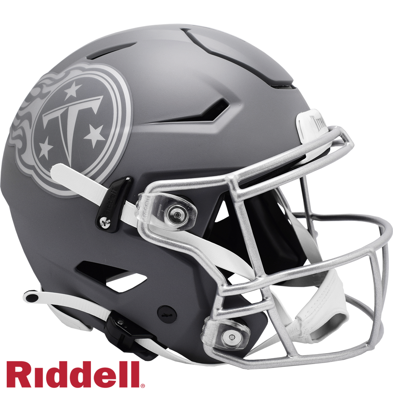 Tennessee Titans Helmet Riddell Authentic Full Size SpeedFlex Style Slate Alternate
