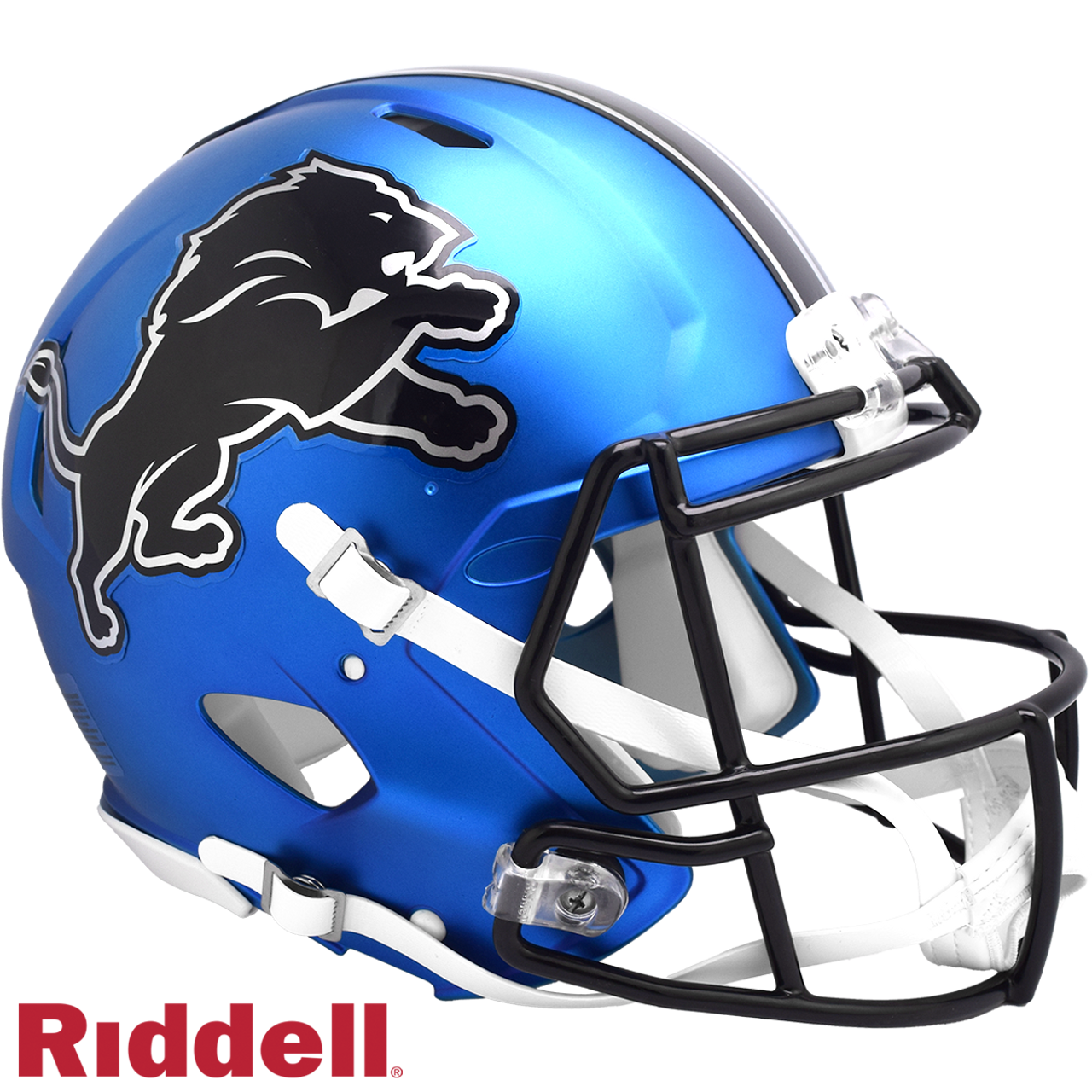 Detroit Lions Helmet Riddell Authentic Full Size Speed Style On-Field Alternate 2024