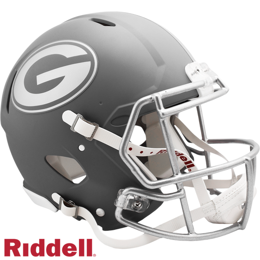 Georgia Bulldogs Helmet Riddell Authentic Full Size Speed Style Slate Alternate
