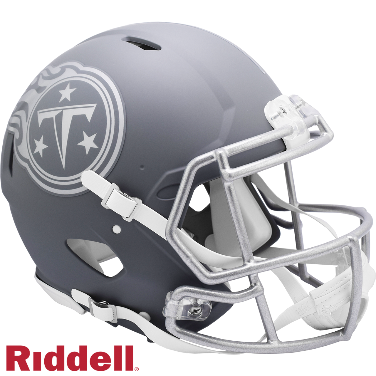 Tennessee Titans Helmet Riddell Authentic Full Size Speed Style Slate Alternate