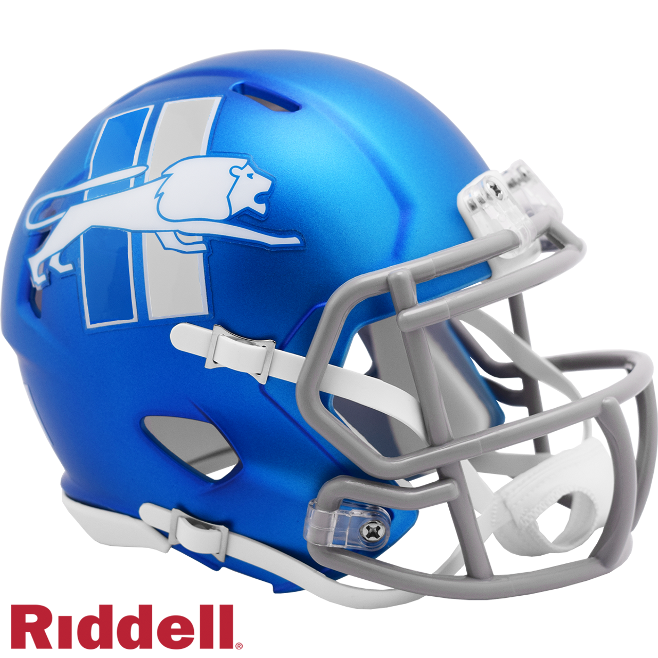Detroit Lions Helmet Riddell Replica Mini Speed Style On-Field Alternate 2023