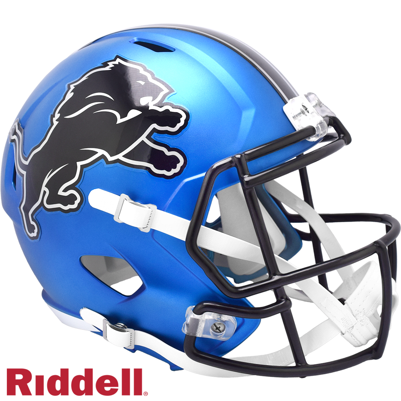Detroit Lions Helmet Riddell Replica Full Size Speed Style On-Field Alternate 2024