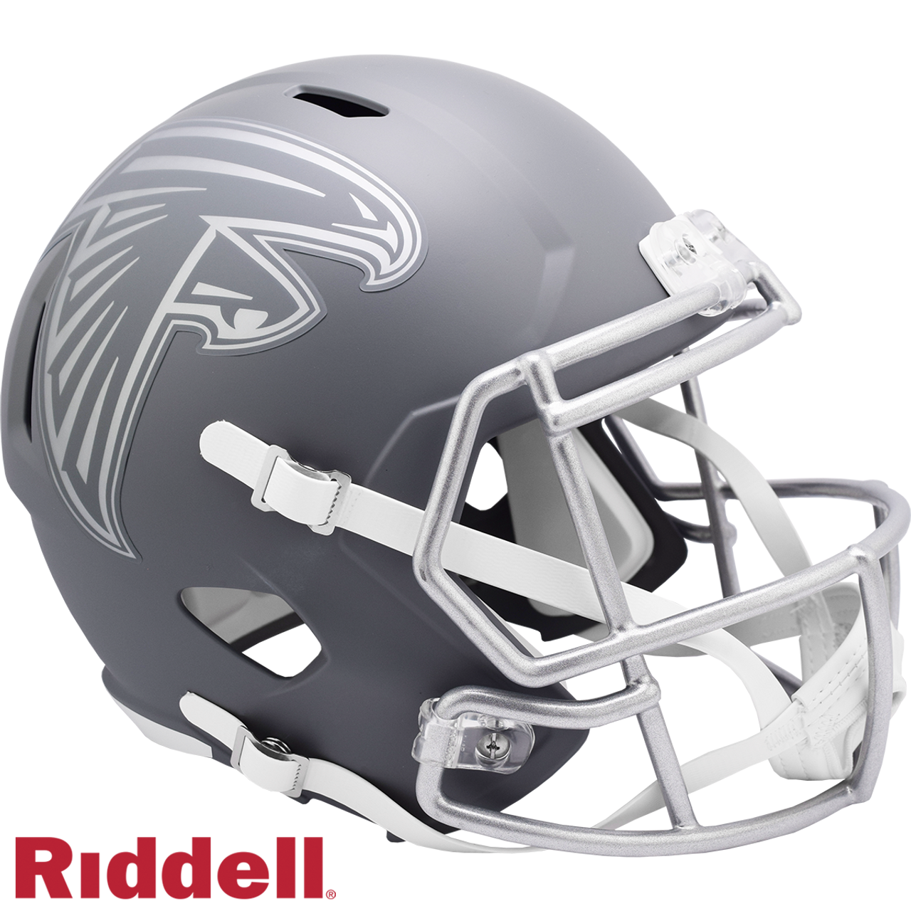 Atlanta Falcons Helmet Riddell Replica Full Size Speed Style Slate Alternate
