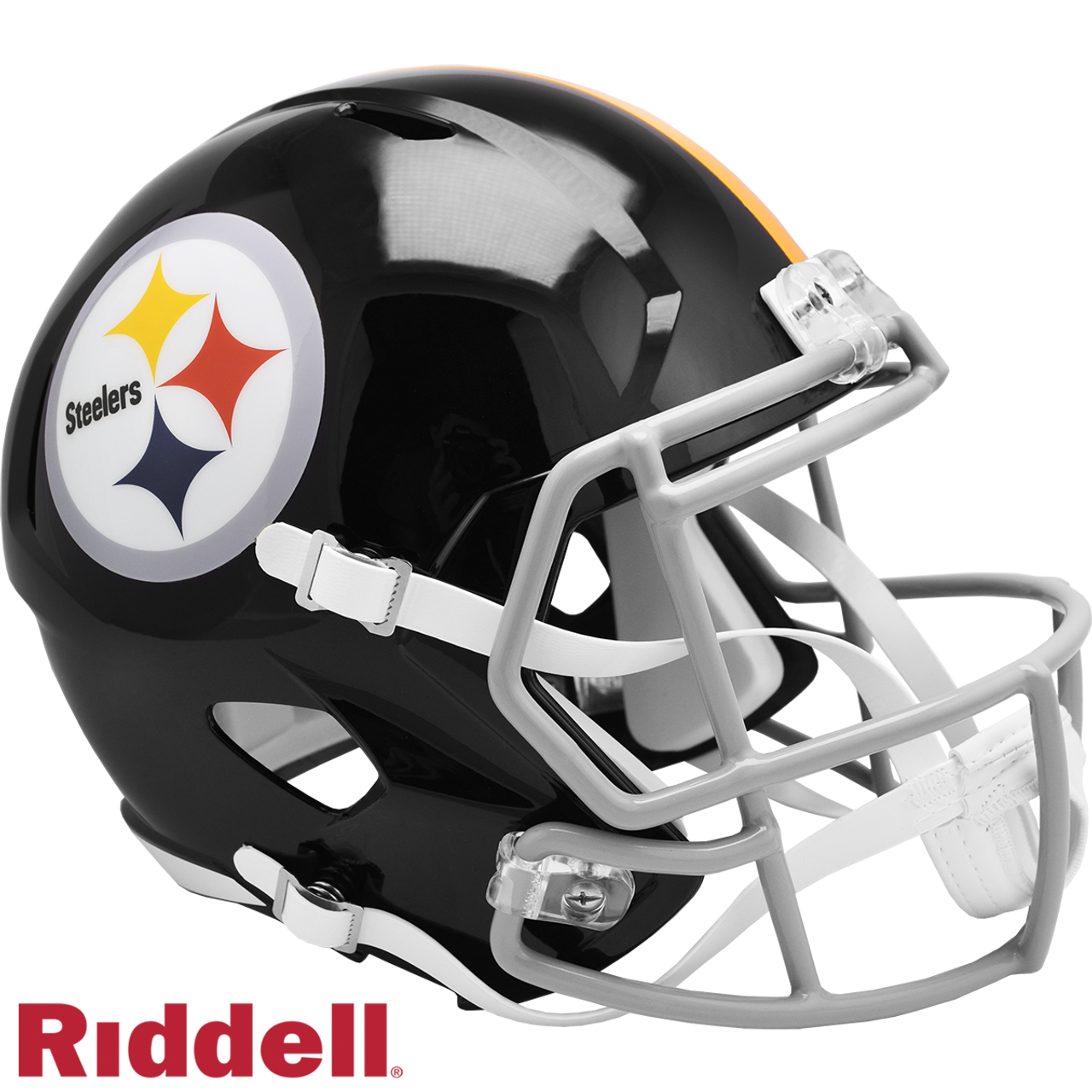 Pittsburgh Steelers Helmet Riddell Replica Full Size Speed Style 1963-1976 T/B