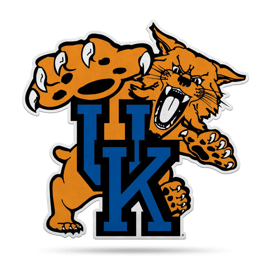 Kentucky Wildcats Pennant Shape Cut Mascot Design