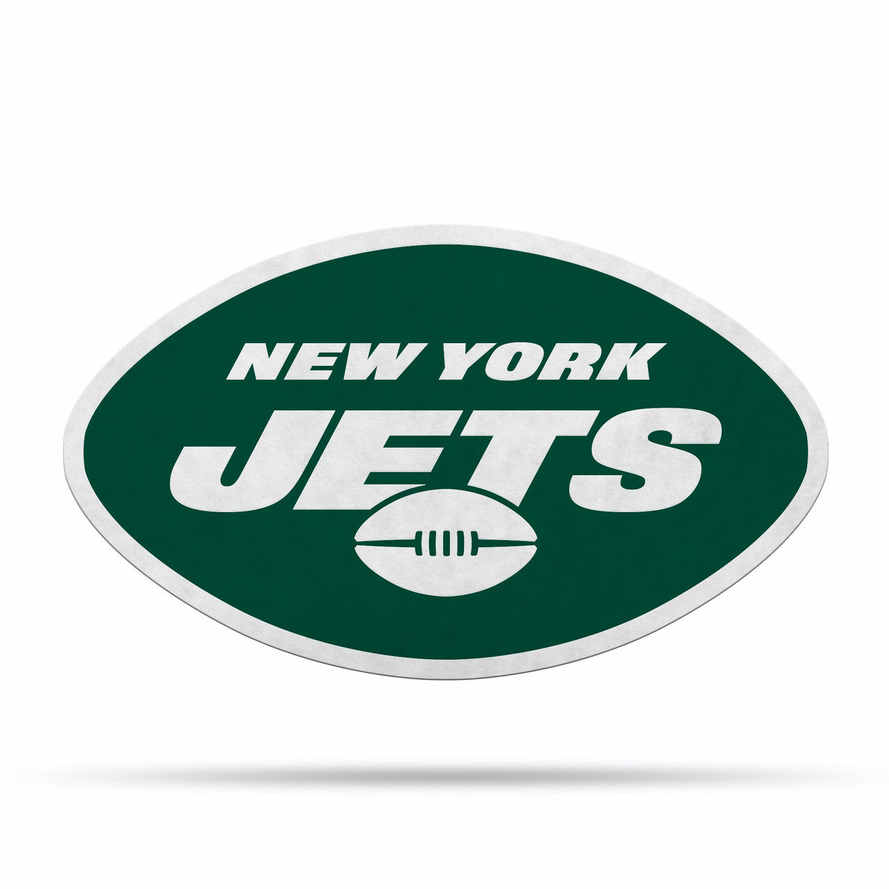 New York Jets Pennant Shape Cut Logo Design