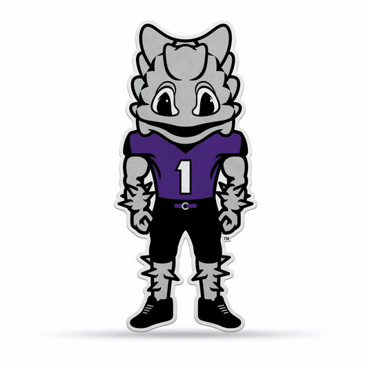 TCU Horned Frogs Pennant Shape Cut Mascot Design