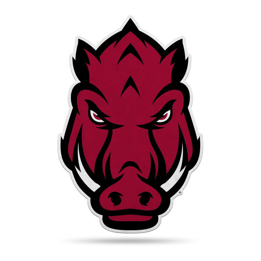 Arkansas Razorbacks Pennant Shape Cut Mascot Design