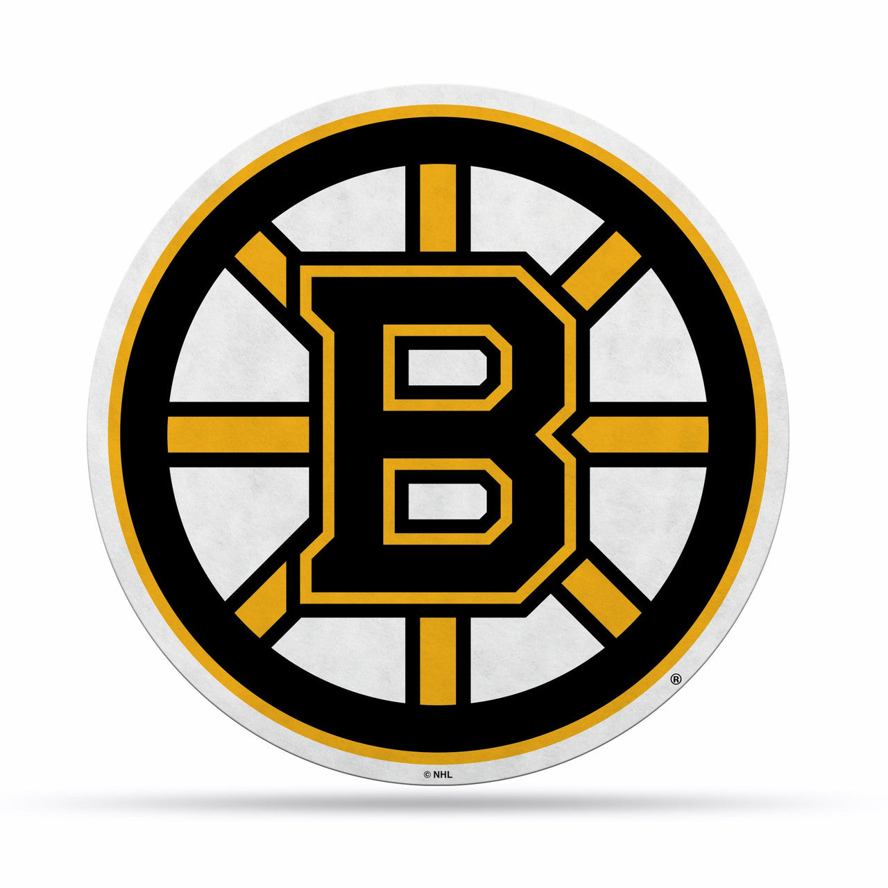 Boston Bruins Pennant Shape Cut Logo Design