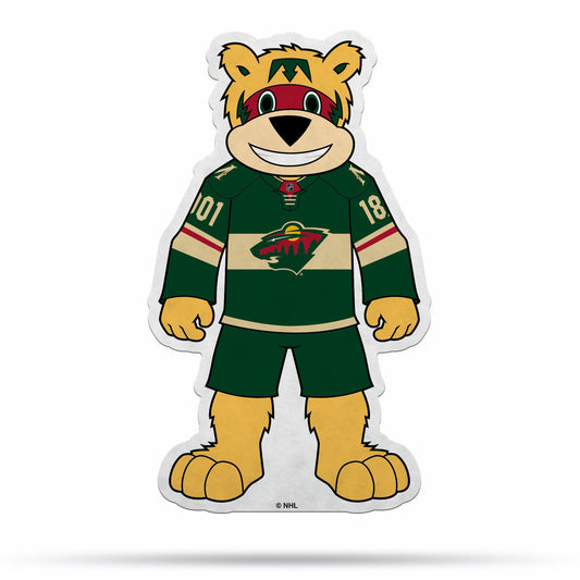 Minnesota Wild Pennant Shape Cut Mascot Design