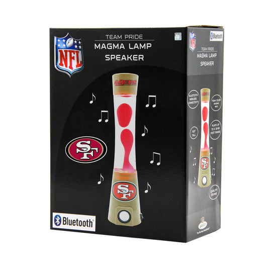 San Francisco 49ers Magma Lamp - Bluetooth Speaker