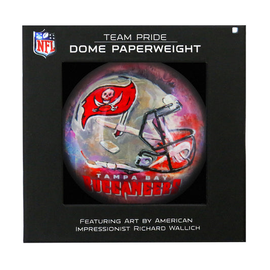 Tampa Bay Buccaneers Paperweight Domed