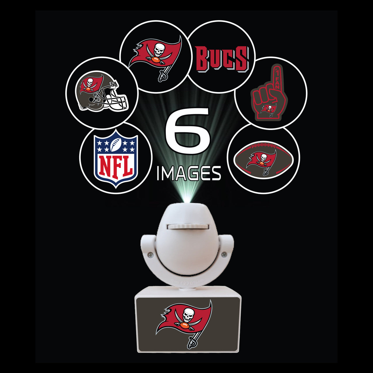 Tampa Bay Buccaneers Spotlight Projector Mini