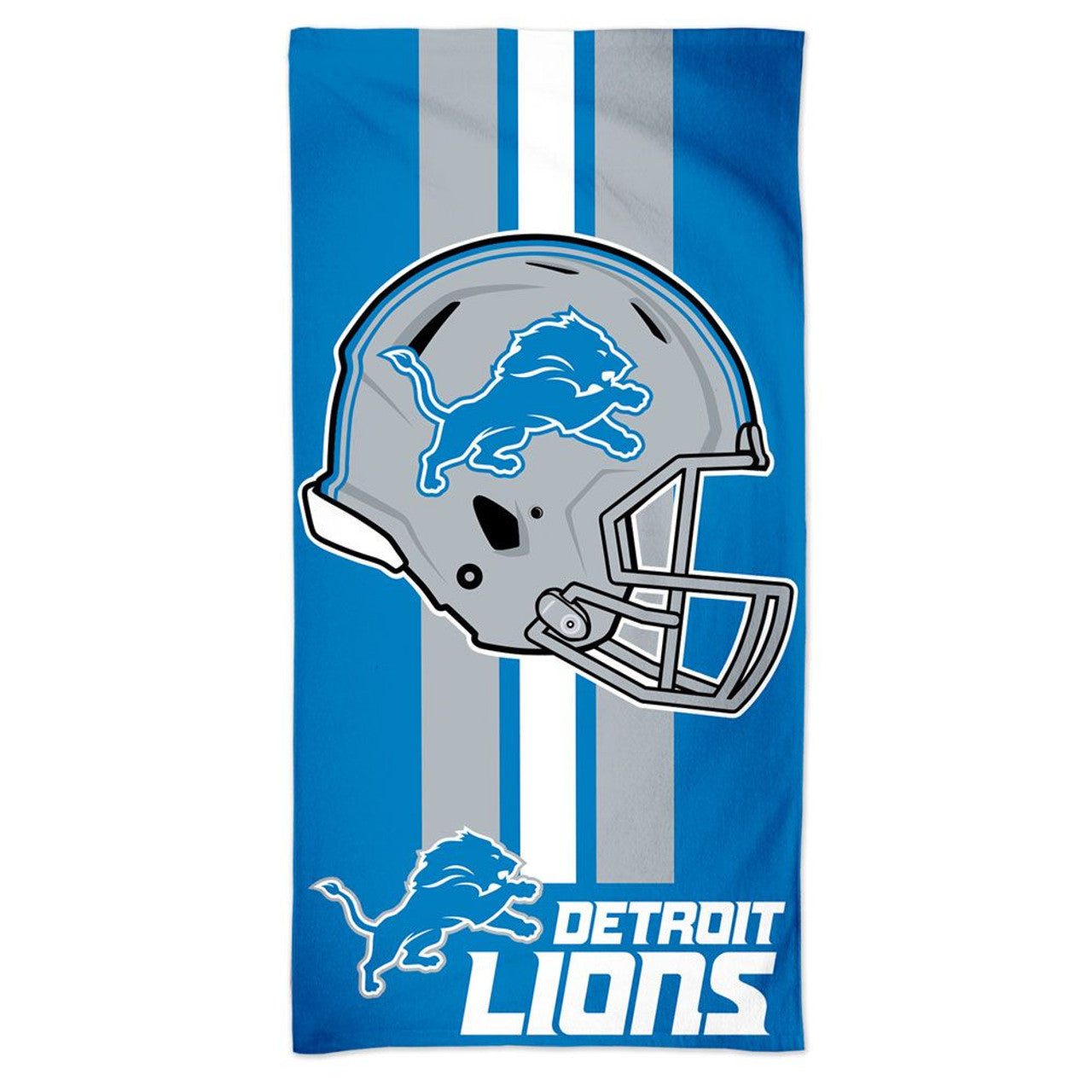 Detroit Lions Towel 30x60 Beach Style