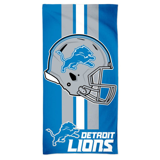 Detroit Lions Towel 30x60 Beach Style