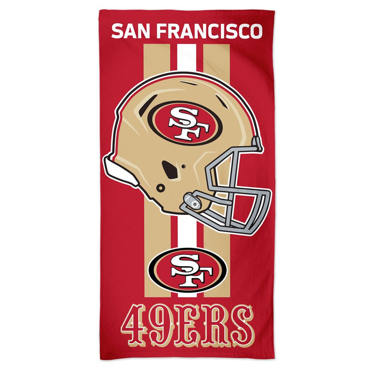 San Francisco 49ers Towel 30x60 Beach Style